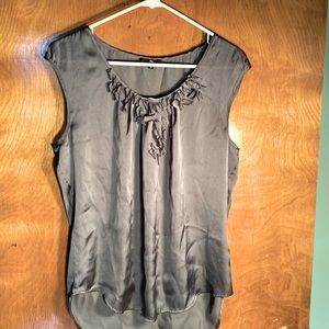 Grey dressy tank